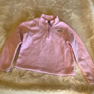 SOLD Little girls North Face half zip